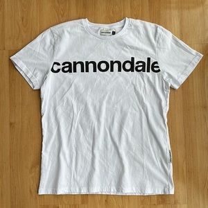 Cannonade logo White shirt Size large L